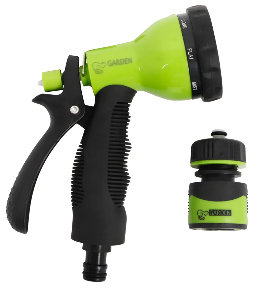 Clearance Garden Hagepistol med 8 sprayfunksjoner 1/2" – ®