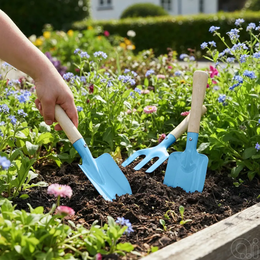Sale Garden Hageredskaper til barn 3-pk. – ® Blå