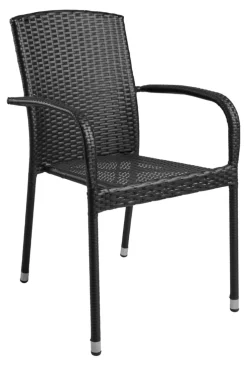 Best Sunlife Hagestol Lissabon rotting/metall - ® Svart