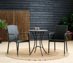 Best Sunlife Hagestol Lissabon rotting/metall - ® Svart
