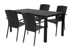 Best Sunlife Hagestol Lissabon rotting/metall - ® Svart