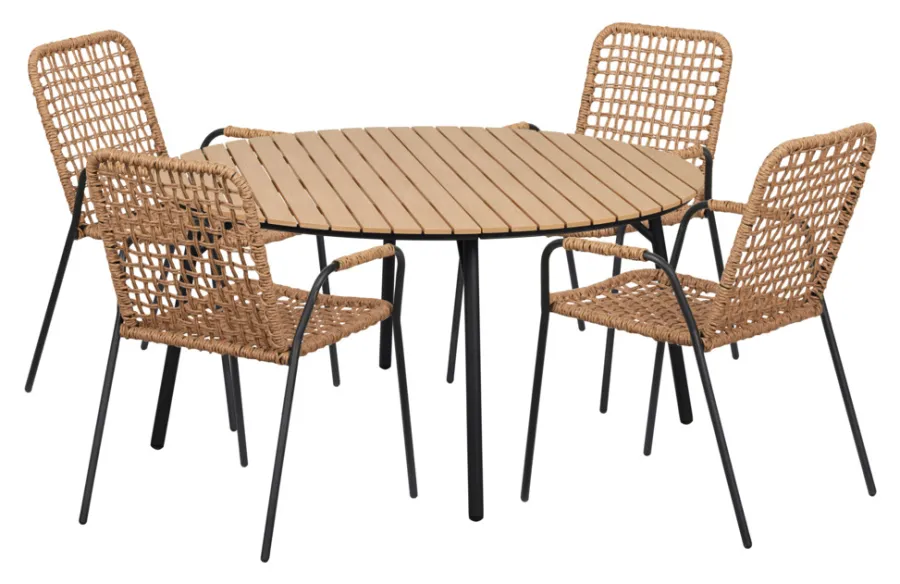 Best Sunlife Hagestol Madison – ® Svart/natur