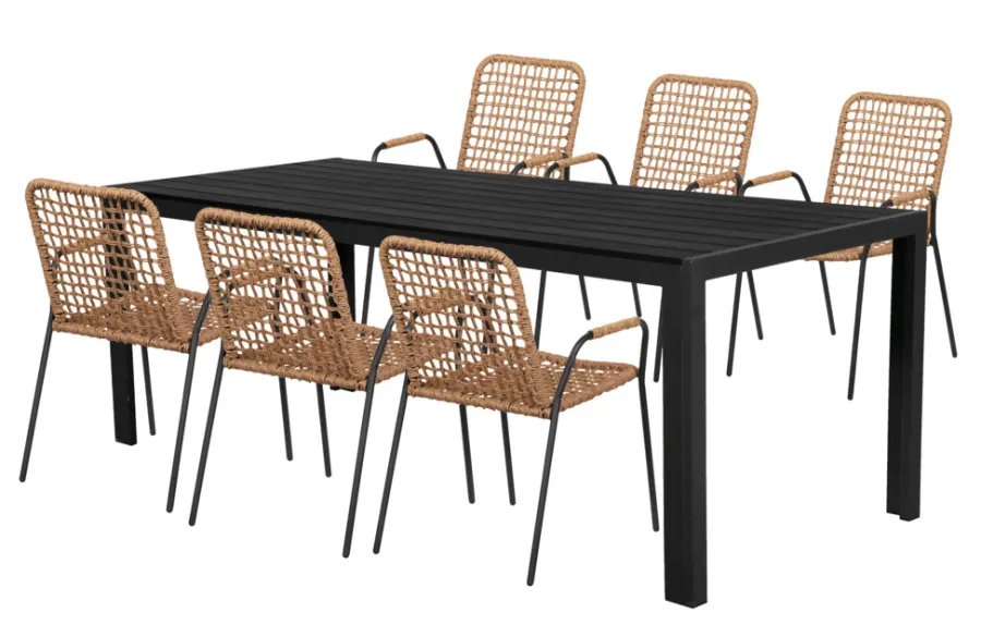 Best Sunlife Hagestol Madison – ® Svart/natur