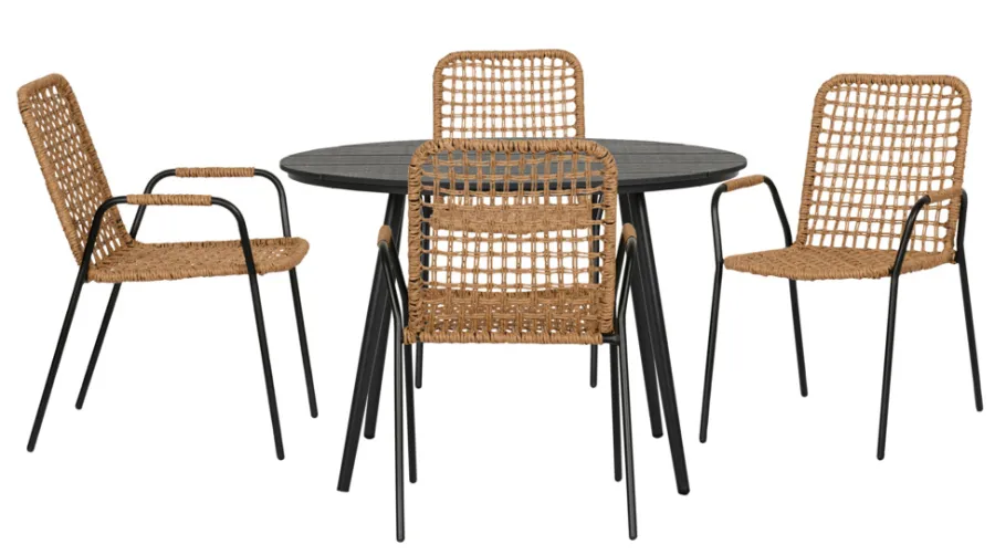 Best Sunlife Hagestol Madison – ® Svart/natur