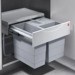 Outlet Hailo kildesorteringssett m/uttrekk og 3 spann