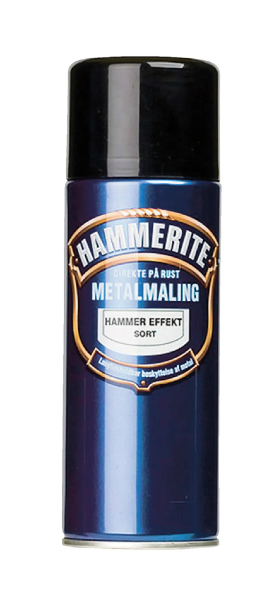 Outlet Hammerite metallmaling hammereffekt 400 ml Svart