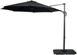 Sale Sunlife Hengeparasoll Washington Ø300 cm svart - ®