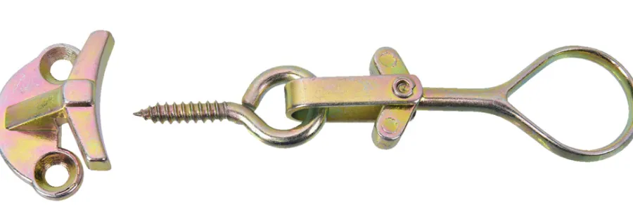 Clearance Home it Hengsel med krok - 2 stk