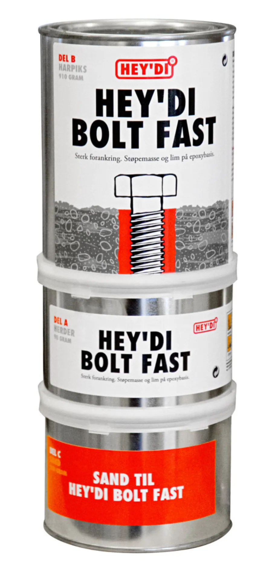 Online Hey'di Bolt fast støpemasse 1,5 kg