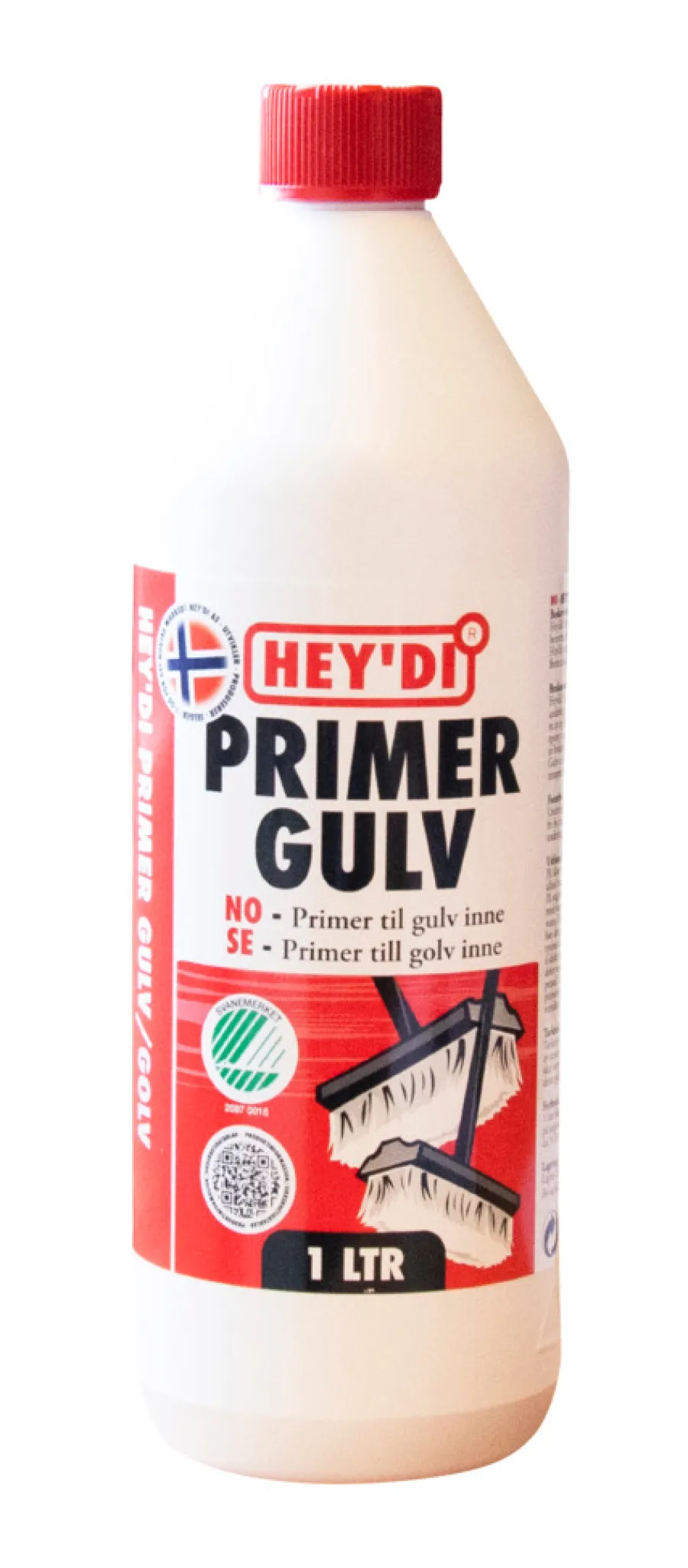 Clearance Hey'di Primer Gulv 1 liter