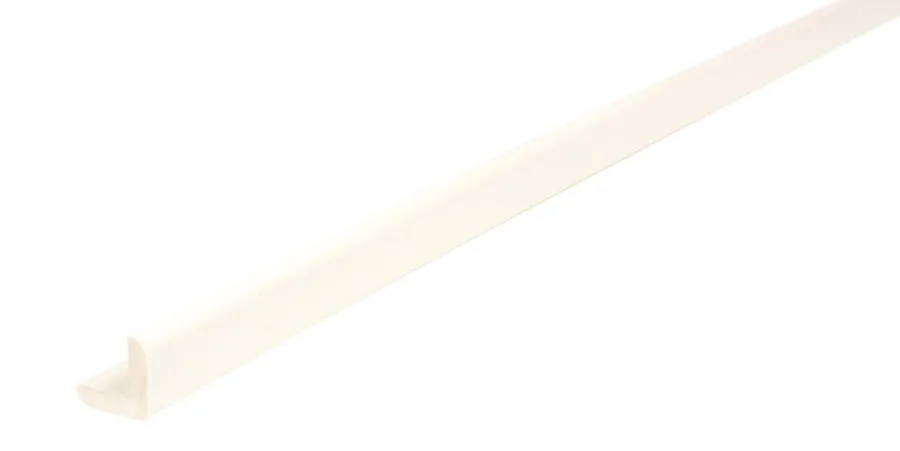 Hornbaek Hjørnelist plast hvit – 20 x 20 x 3000 mm