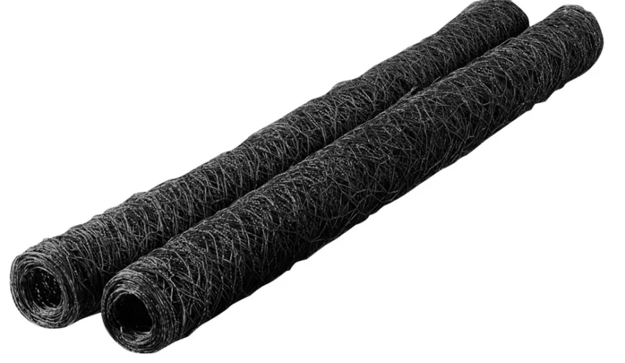 Online Garden Hønsenetting 45 cm x 10 meter - ® Svart