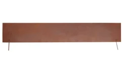 HORTUS bedkant råjern m/spyd 100 cm