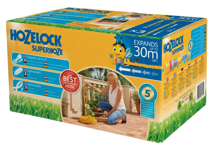 New Hozelock Superhoze flexslange - 30 meter