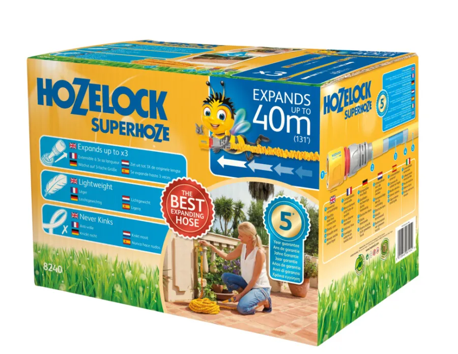 Best Hozelock Superhoze flexslange - 40 meter