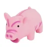 Discount Petzone Hundeleke gris m/lyd pink latex