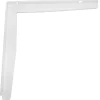 Clearance Home it Hyllebrakett T-profil 250 x 300 mm hvit