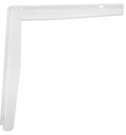 Clearance Home it Hyllebrakett T-profil 250 x 300 mm hvit