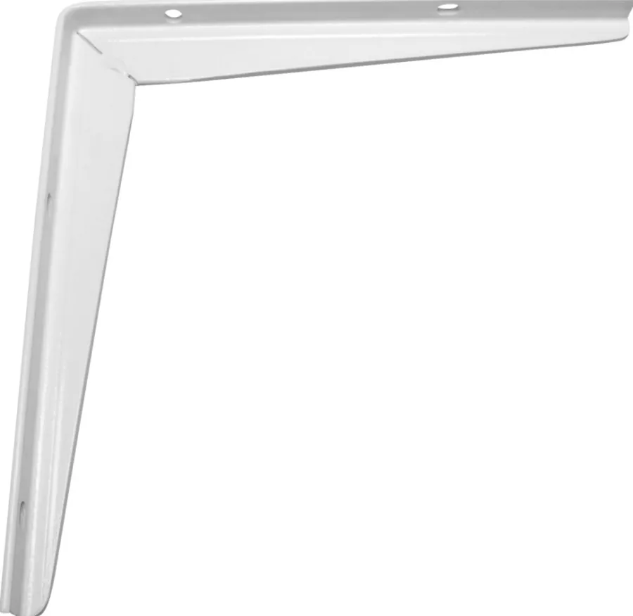 Online Home it Hyllebrakett T-profil 300 x 300 mm hvit