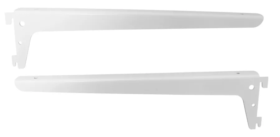 Sale Home it Hylleknekt hvit 370 mm - 2 stk.