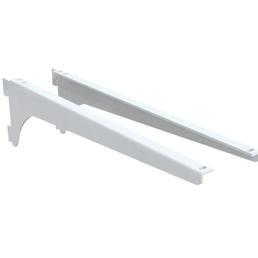 Discount Integri Hylleknektsett 280 mm H+V - Hvit