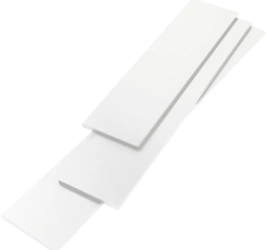 Hot Royal Hylle melamin hvit 16 mm x 20 x 100 cm