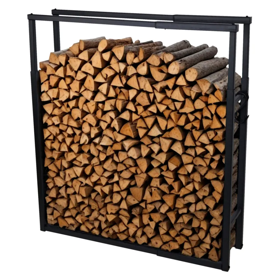 Sale Ignite Nordic vedstabler teleskopisk 65 x 124 x 25 cm