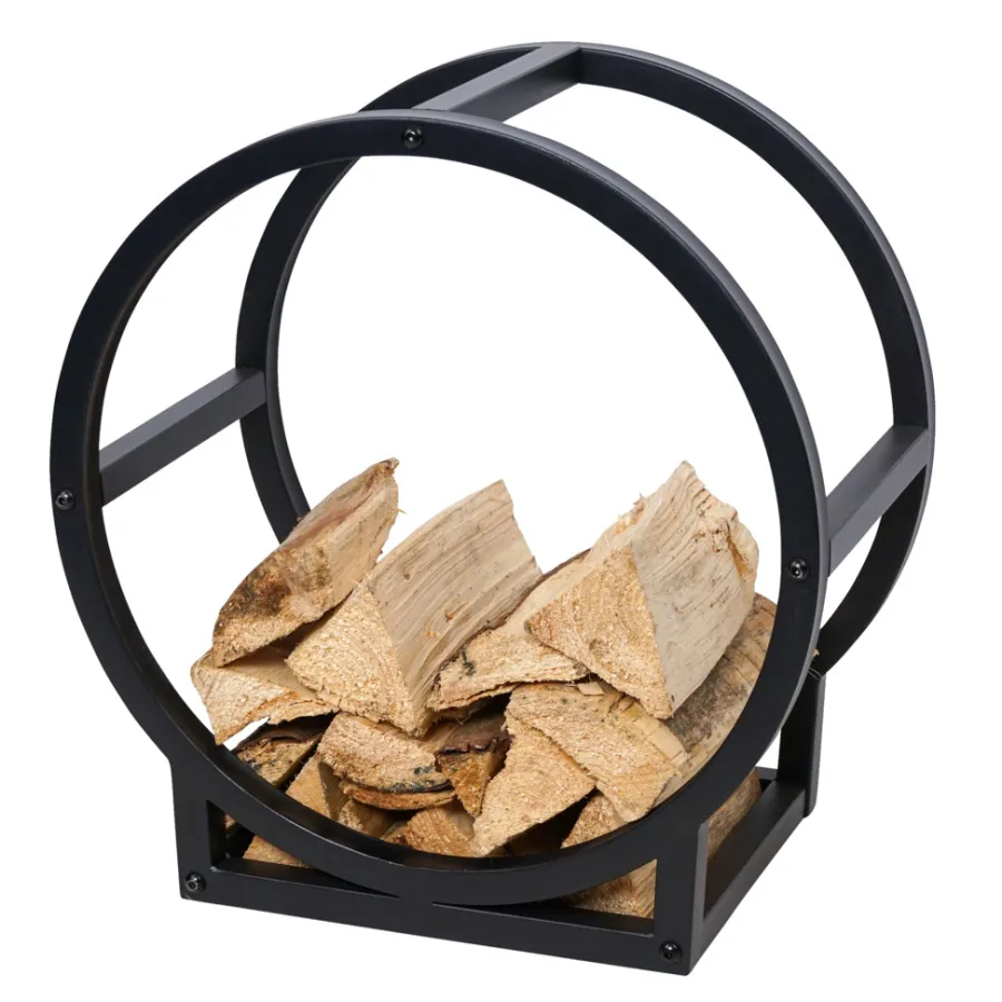 New Ignite Nordic vedstabler 50 x 30 x 55 cm Svart