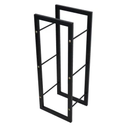 Sale Ignite Nordic vedstabler 26 x 30 x 80 cm Svart