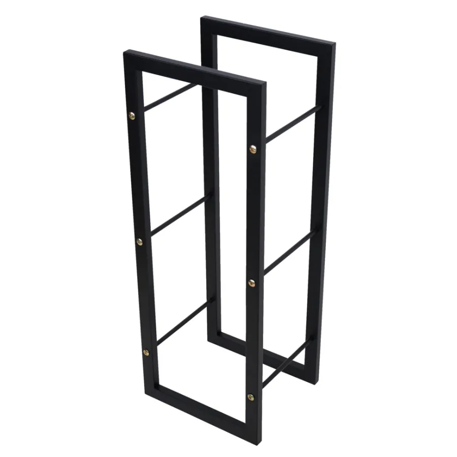 Sale Ignite Nordic vedstabler 26 x 30 x 80 cm Svart