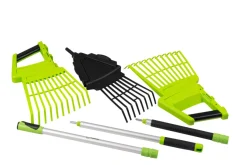 Outlet Garden 3-i-1 løvrive med aluskaft - ®