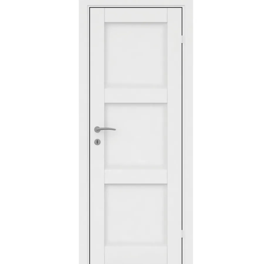 Outlet Torso Innerdør Fashion 3 massiv hvit - 62,6 cm