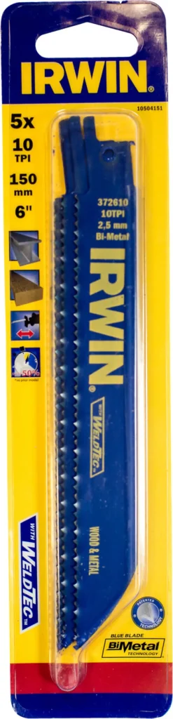 Discount Irwin bajonettsagblad 150 mm