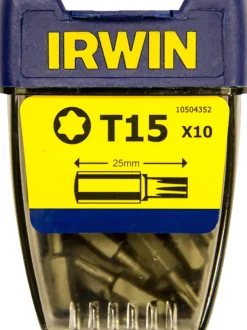 Outlet Irwin bits torx T15 - 10 stk.