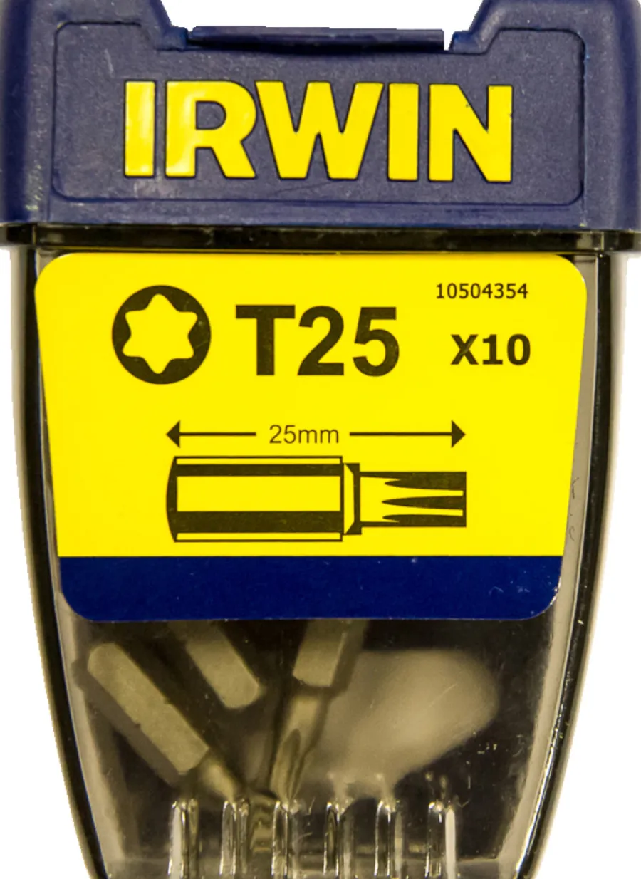 Discount Irwin bits torx T25 - 10 stk.