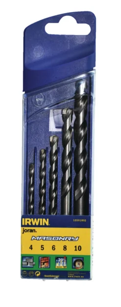 Discount Irwin Masonry borkasett - 5 deler