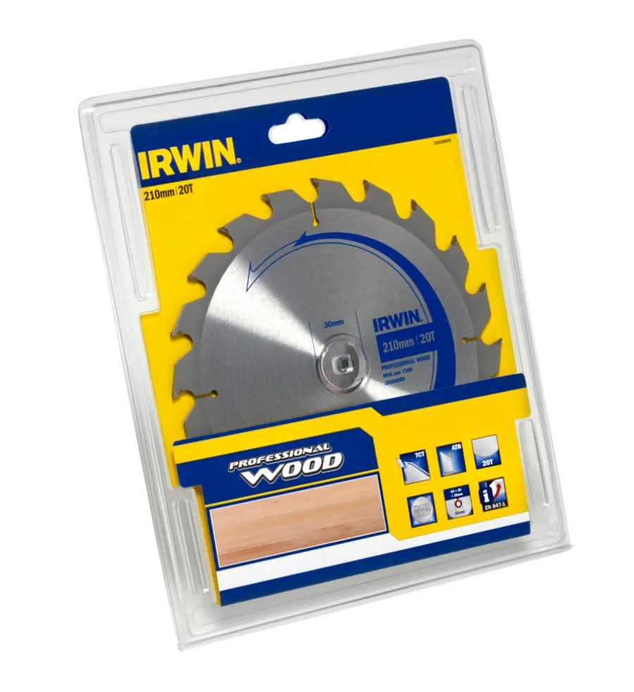 Outlet Irwin sirkelsagblad Ø210 x 30 mm - 20T