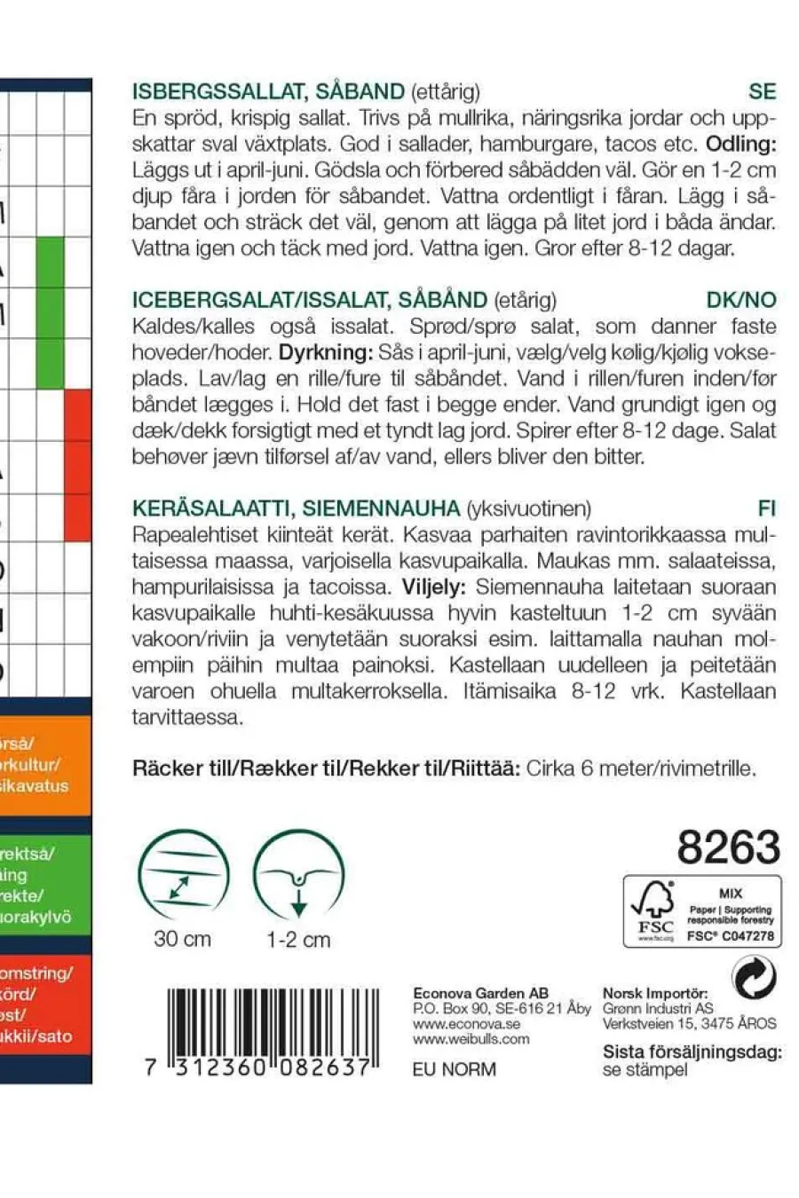 Outlet Weibulls Isbergsalat med såbånd, "Great Lakes"