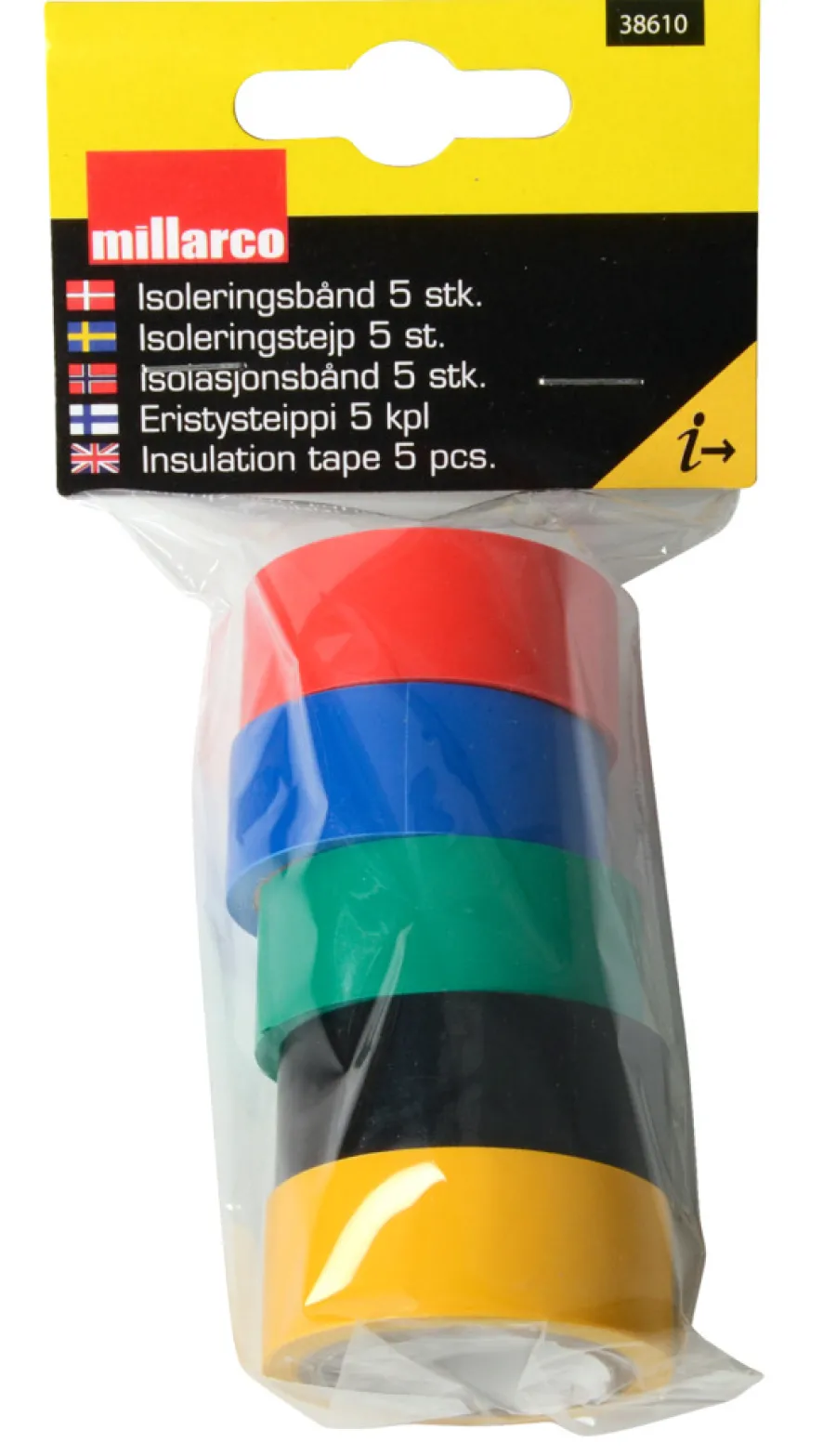 Clearance Millarco Isoleringsbånd 5 stk.