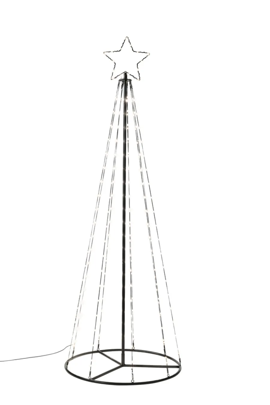 Hot Stemning Juletre Flex m/stjerne 192 LED H180 cm