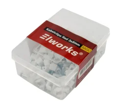 Elworks Kabelklemmer flat 3 x 5 mm 100 stk.