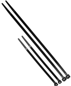 Clearance Kabelstrips i assorterte størrelser - 50 stk.