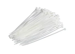 Elworks Kabelstrips 200 mm hvit 100 stk. -