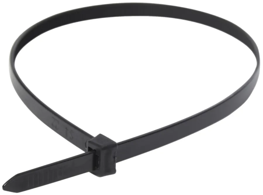 Online Kabelstrips 400 mm svart 50 stk.