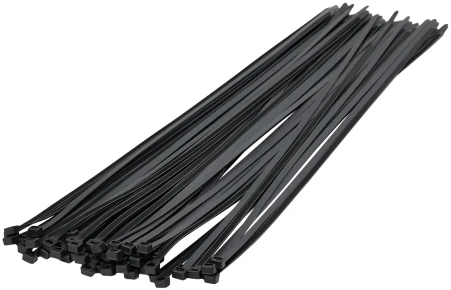 Outlet Kabelstrips 750 mm svart 50 stk.