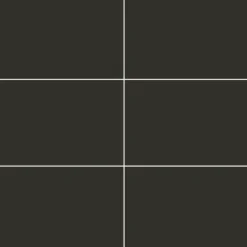 Kitchenline Kjøkkenplate 610 x 610 mm Black Vulcane
