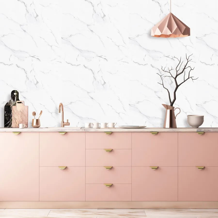 Kitchenline Kjøkkenplate 610 x 610 mm Marmor Trevor