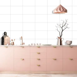 Best Kitchenline Kjøkkenplate 610 x 610 mm White Kerra