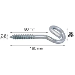 Clearance Home it Klessnorkrok 120 mm 2 stk.