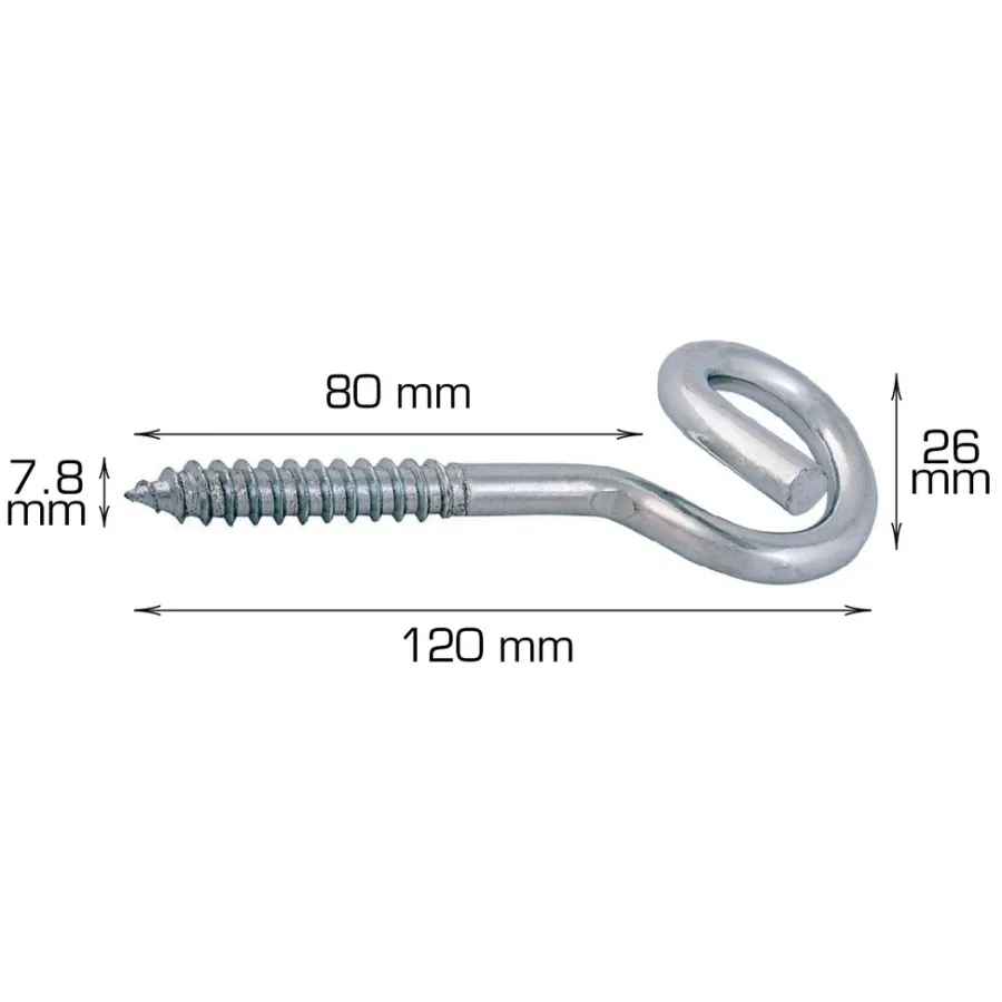 Clearance Home it Klessnorkrok 120 mm 2 stk.